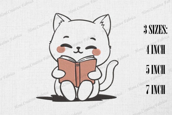 Cute Cat Loves Reading Books: A Designer's Review