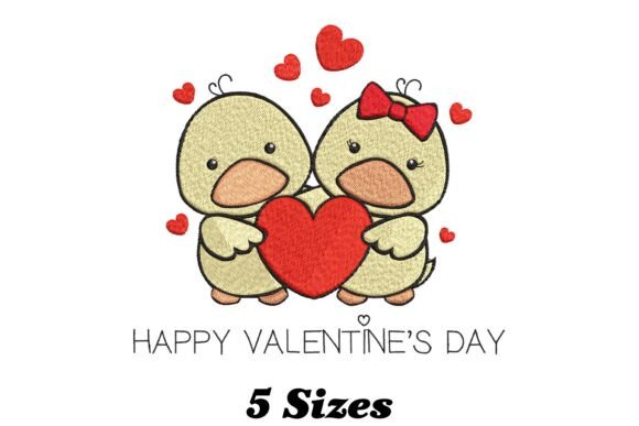 Cute Duckling Couple: A Designer's Review for Valentine Projects