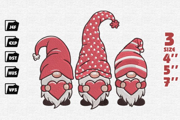 Cute Gnomes Valentine: A Designer's Review for Handmade Gifts