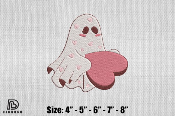 Ghost Valentine Review: A Whimsical Embroidery Design