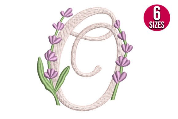 Lavender Font Letter O: A Charming Monogram for Etsy Shops