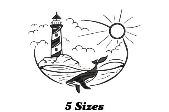 Lighthouse Whale: A Charming Seasonal Embroidery Review