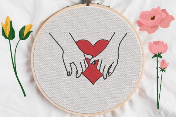 Love Hands: A Quirky Valentine Embroidery Review
