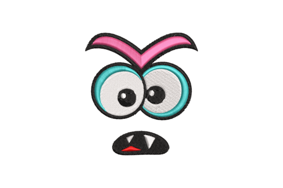 Monster Face Review: A Whimsical Halloween Embroidery Design