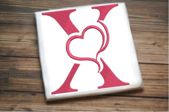 Review: Beautiful X Letter Heart Alphabet for Holiday Collections